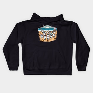 Sandy Paws Parade Kids Hoodie